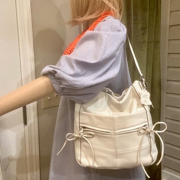 D1-OLIVIA + JOY 'Joyride Collection' Leather Shoulder Purse - Picture 2 of 16